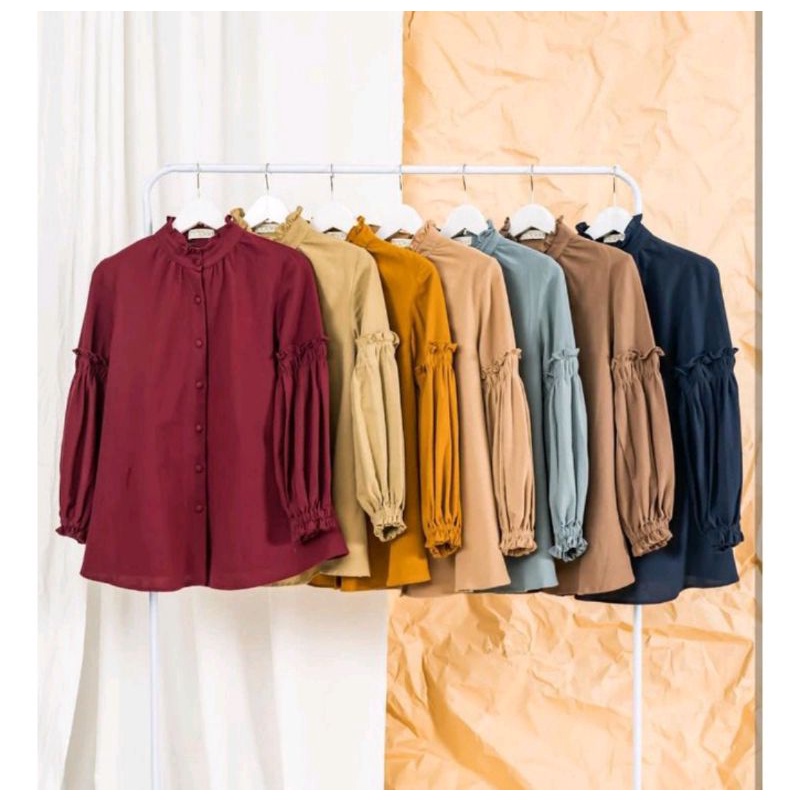 aurora blouse by wearing klamby