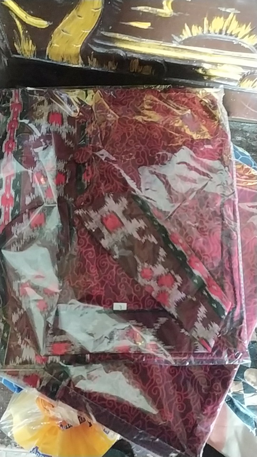 Batik Wanita Asj Sa Hrb026 Kenongo Kemeja Tosca Pendek