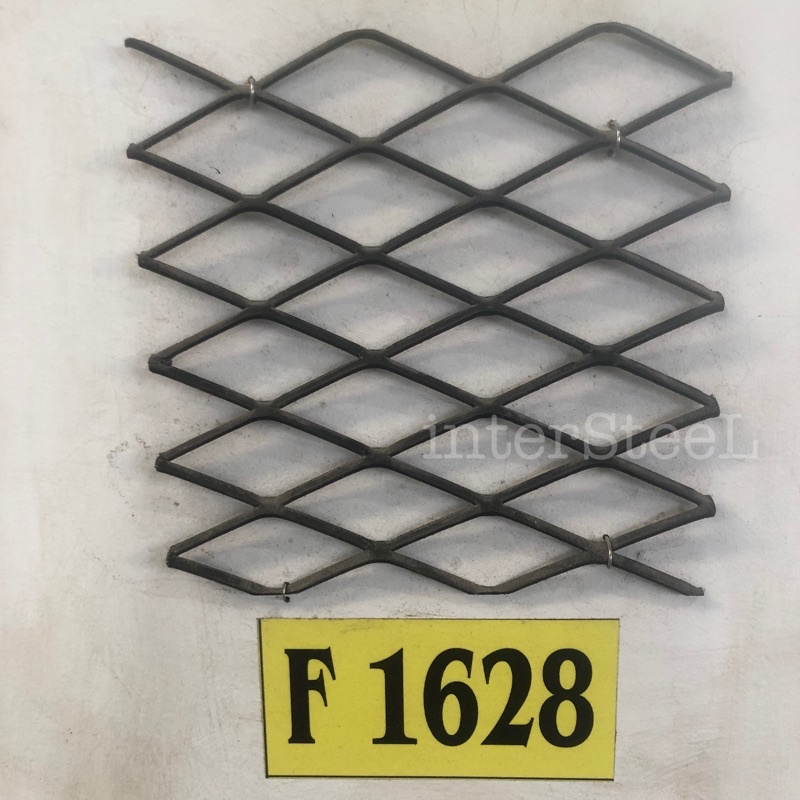Expanded Metal Mesh F 1628 ukuran 1.20 x 2.40m - Kawat Ram Besi | Wiremesh