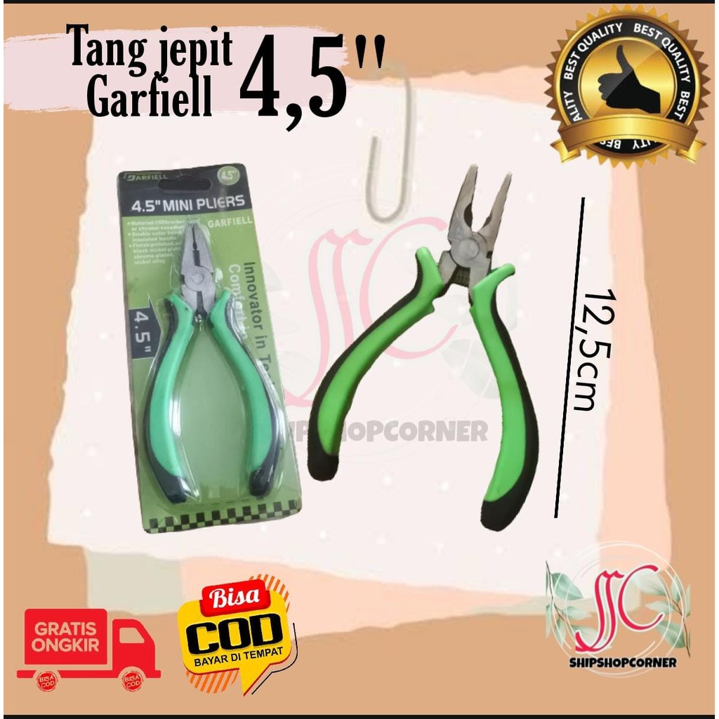 Tang Jepit Tang Potong Kecil 4" Berkualitas GARFIEL