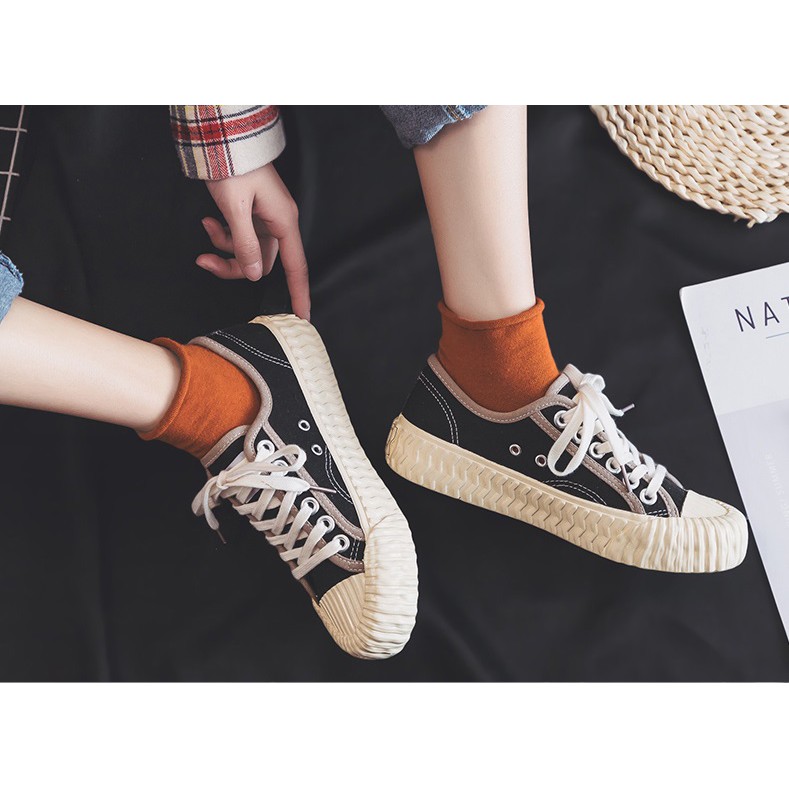 RYX - Biscuit Line Sepatu Sneakers Canvas Casual - Ori Import