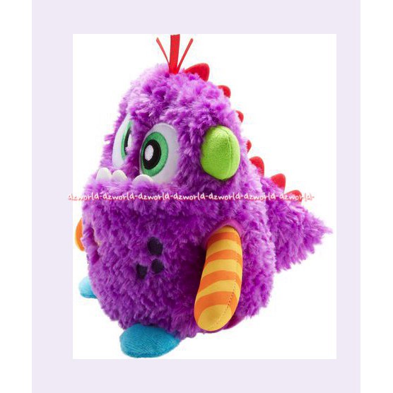 Fisher Price Giggle &amp; Growls Monster Mainan Boneka Bergerak Fisherprice Giggle Ungu Purple