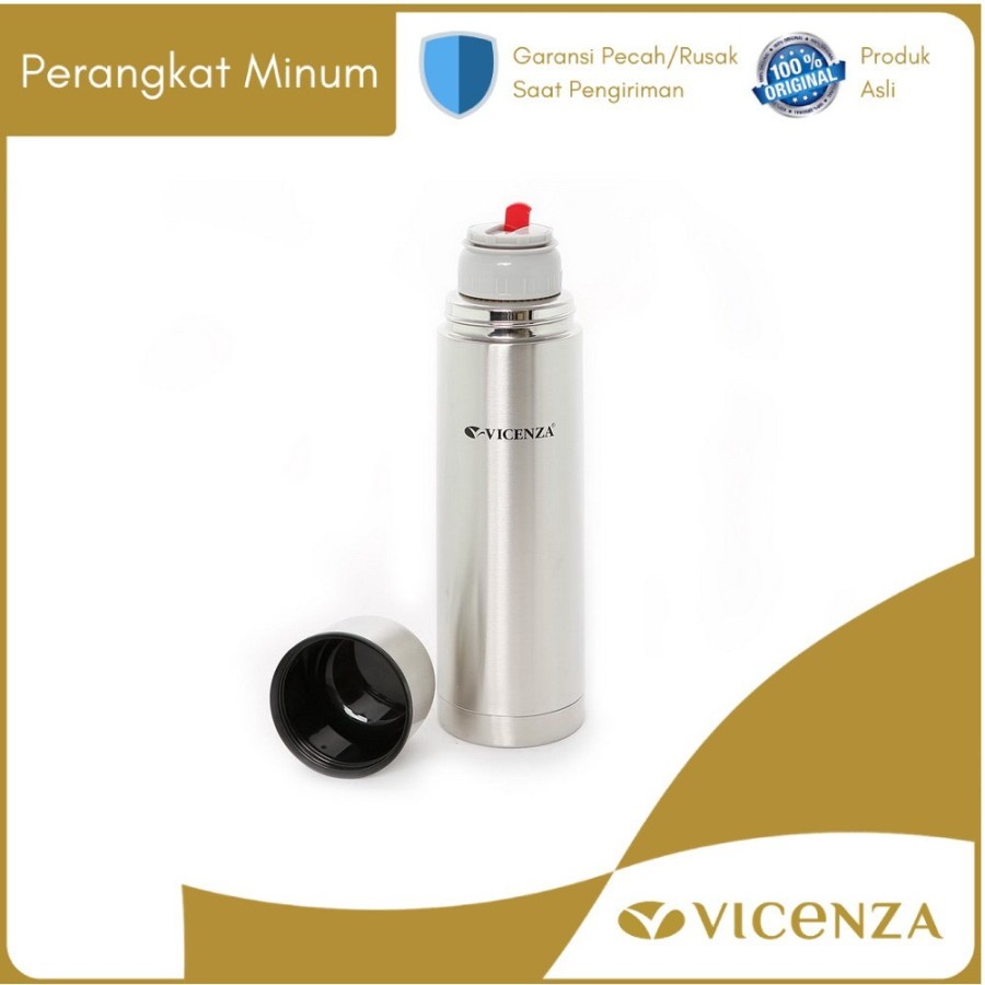 Vicenza Vacuum Flask Botol Termos Air 500 ml Stainless Steel V500VF