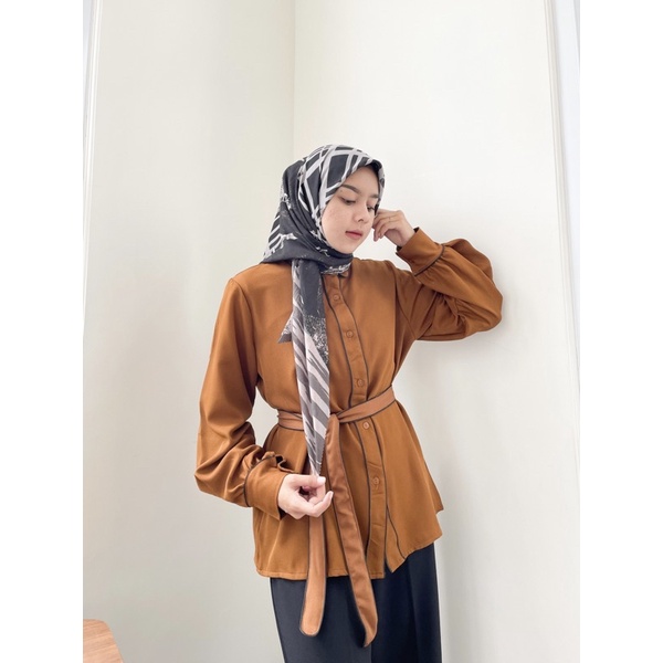 Artemis Fashion~ ALEXA / HERRA / MITHA / HOPE BASIC Atasan wanita kerja, Blouse Korea