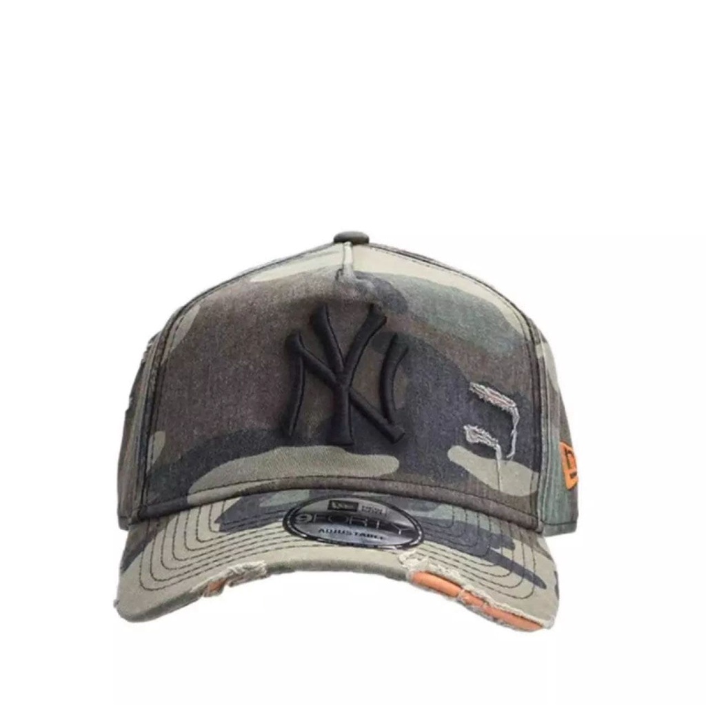 100% Original New Era 940AF NY Yankee Coton Damage Men's Cap - Camo