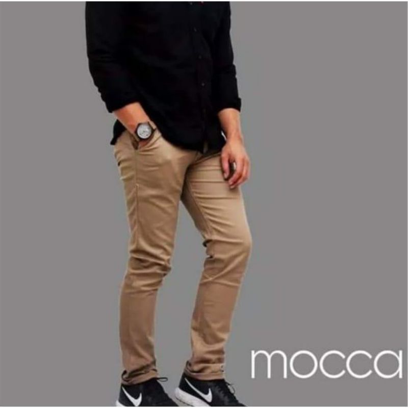 33 - 38 NEVADA CHINO Pants Pria Celana panjang Slim fit Celana Chino pria Casual Angkle