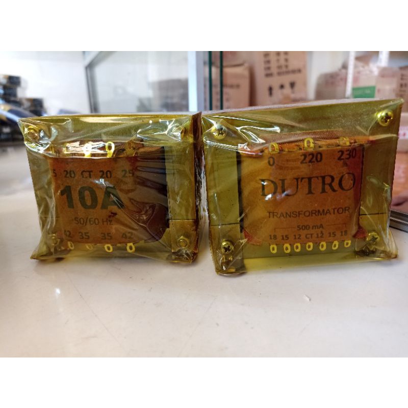 Trafo kotak 10A CT 45V DUTRO / trafo toroid trafo donat 10 ampere ct 55v