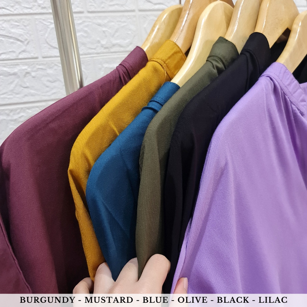 2904 CARITA OVERSIZE TOP BLOUSE BIGSIZE JUMBO FELICIA BLOUSE-3