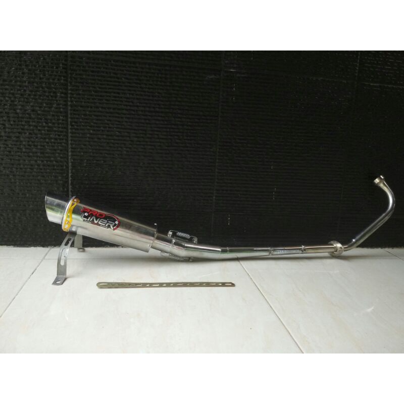 Knalpot racing proliner Jupiter MX 135 old Jupiter MX 135 new Jupiter MX king 150