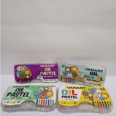

12 WARNA 1 SET Crayon Van-Art 12 Warna