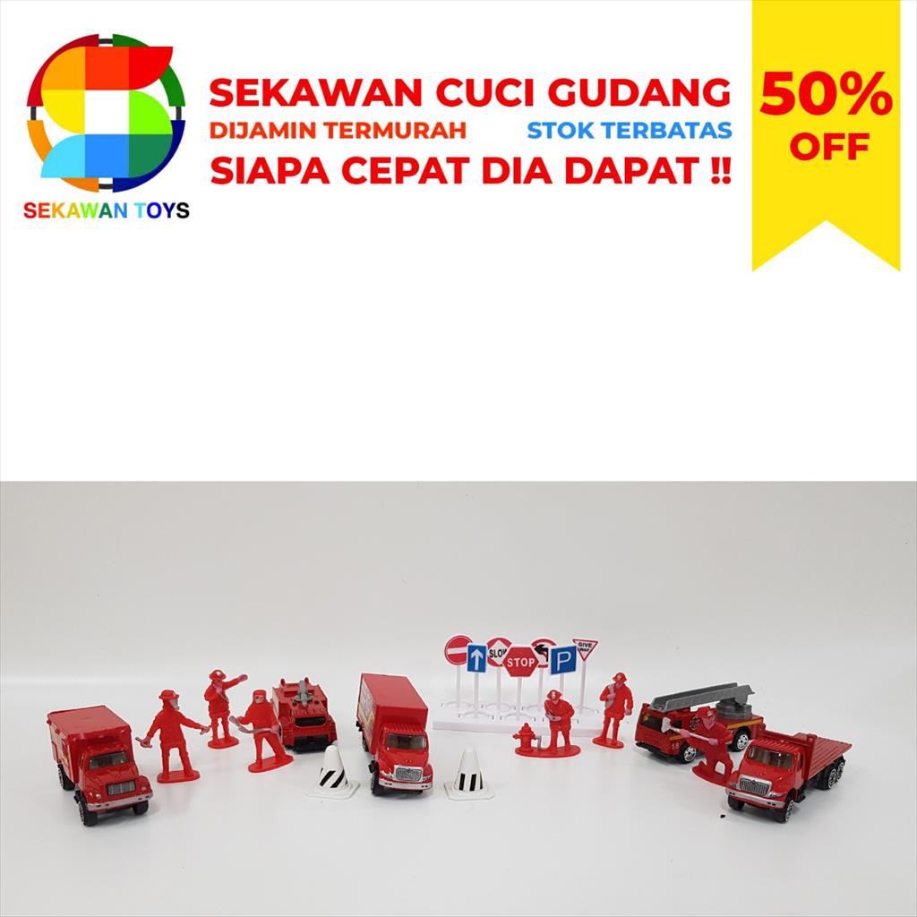 Mainan Pemadam Kebakaran/ Miniatur Pemadam MZ715 SEKAWAN SALE!!!