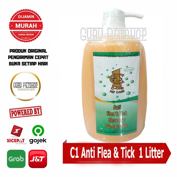 C1 Shampoo Concentrate - shampoo grooming anjing kucing 1 Liter