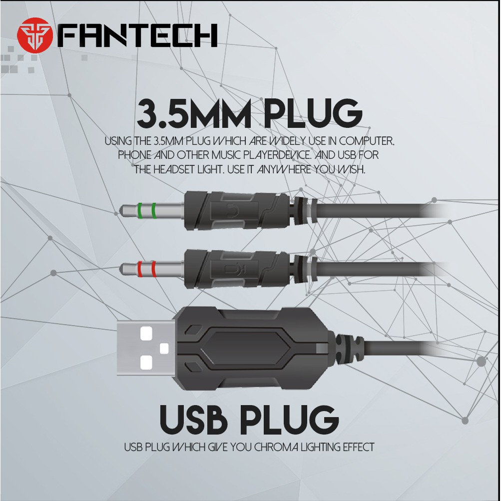 Headset Gaming Fantech HG20 CHIEF II