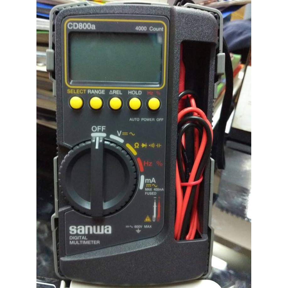 MULTITESTER DIGITAL SANWA CD 800a / SANWA DIGITAL MULTIMETER CD 800a