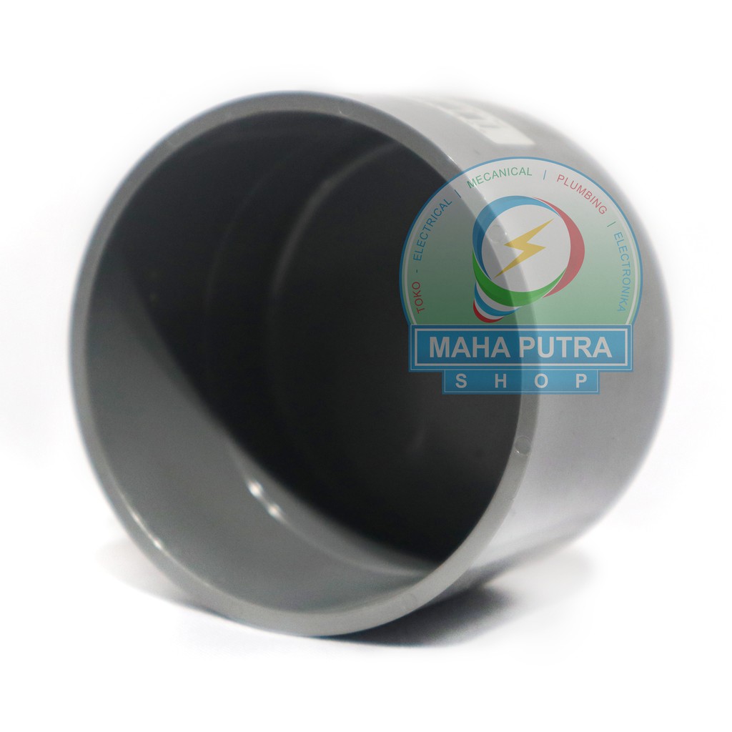 TUTUP PIPA. DOP PIPA 2 1/2" INCH D MERK RUCIKA. TUTUP PIPA PVC