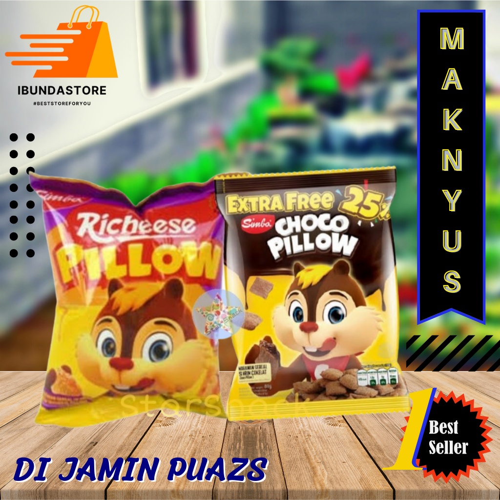Choco Pillow 10g / Snack Bantal Murah / Sereal Coklat / Agen ibunda Surabaya / Camilan Coklat / IBUN