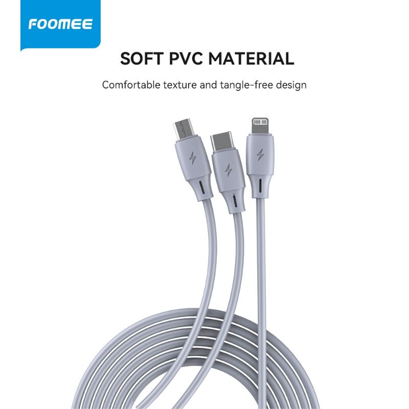 Foomee NF17 Kabel Data 3 in 1