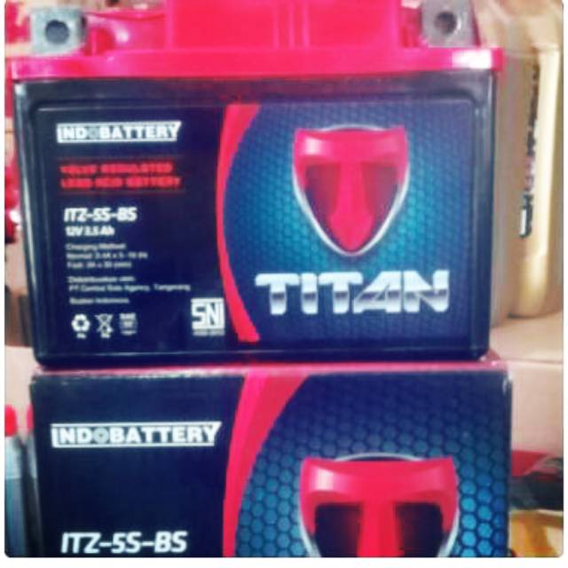 Aki ITZ-5S MF Titan honda beat lama/vario lama/mio smlie/ xeon/ karisma/ revo/ blade/ supra fit