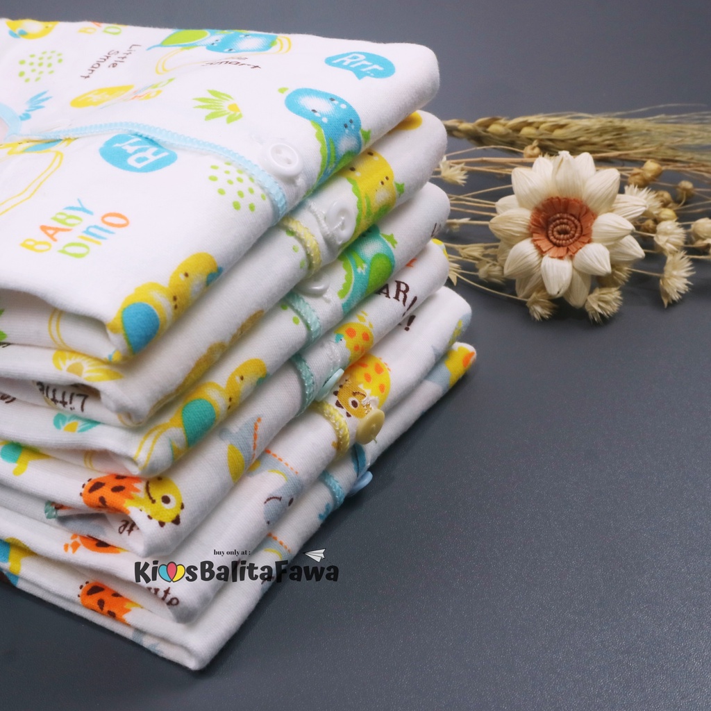 (ISI 3 PC) SNI Baju Kancing Lengan Panjang STANDAR SNI Baju Branded Import uk Baby New Born Kado