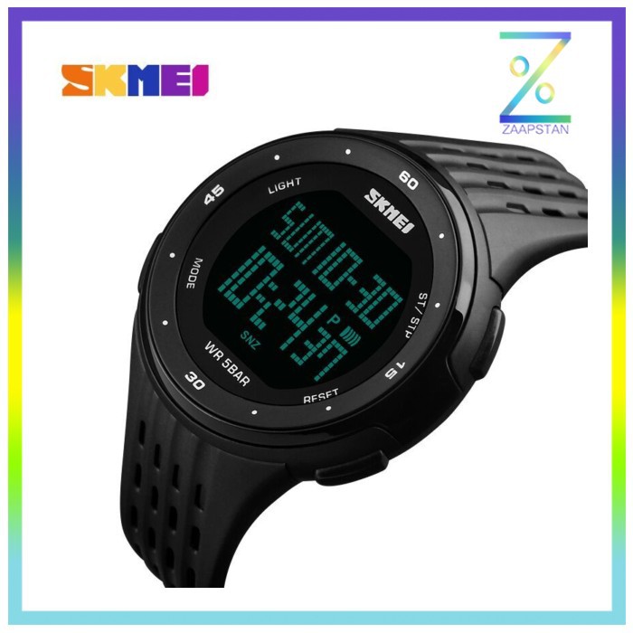 SKMEI Jam Tangan Digital Pria - DG1219 - Black