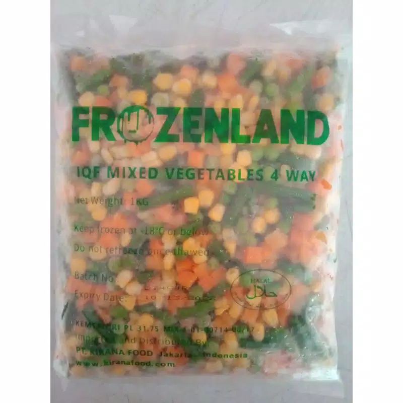

Mix Sayuran Frozenland