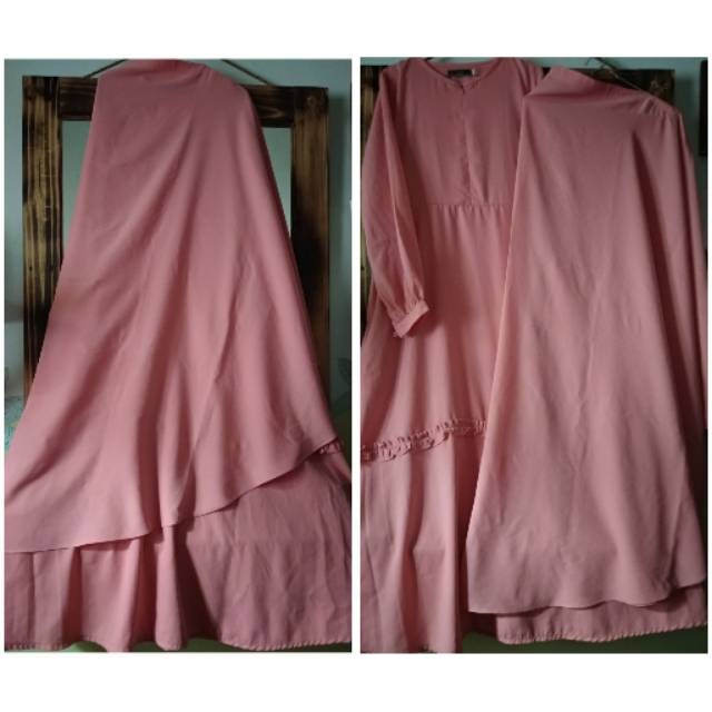 Set gamis syar'i (preloved)