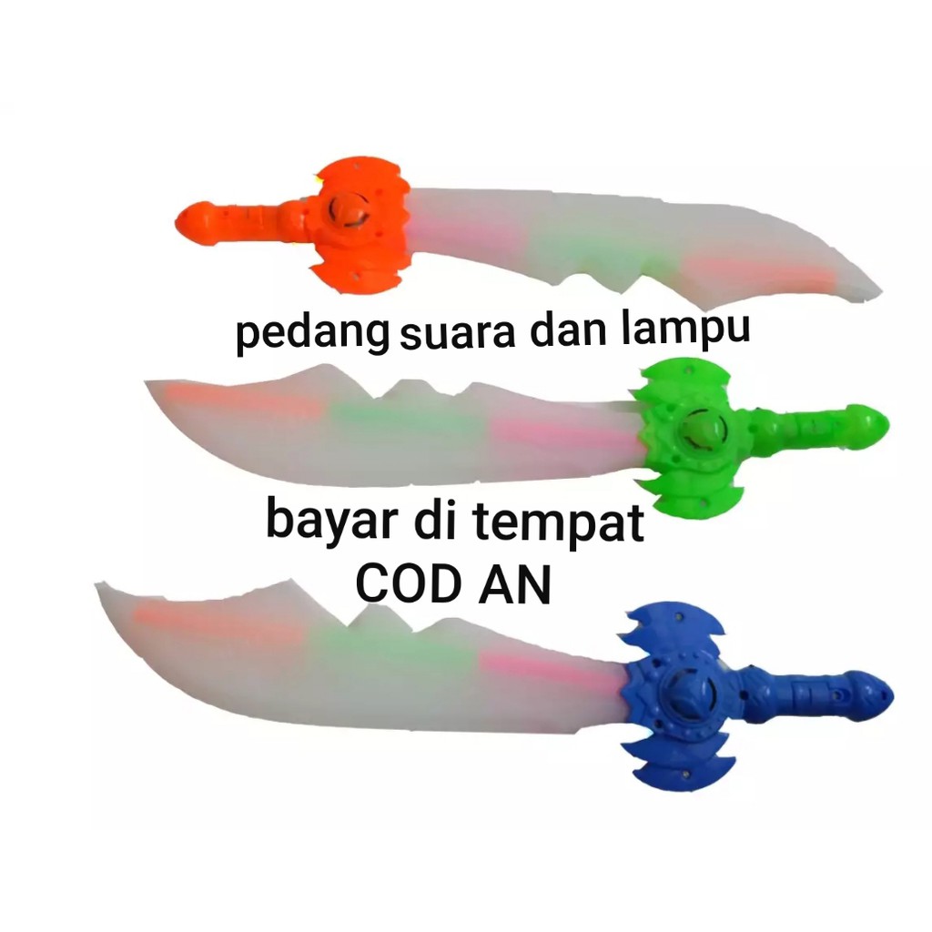 Mainan Anak Laki laki Pedang Nyala Lampu LED Bersuara