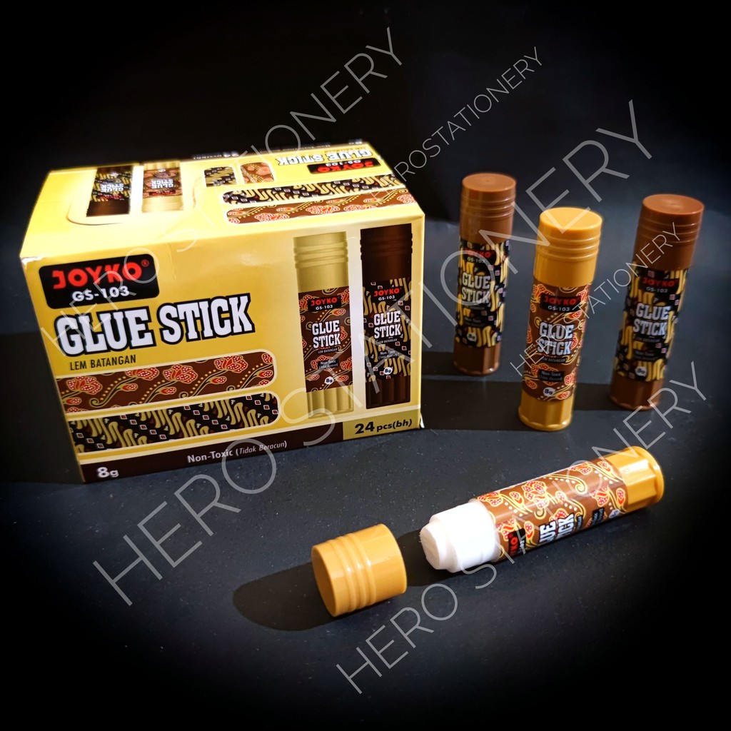 

Joyko glue stick lem stik motif batique 8 g GS-103 . 24 unit