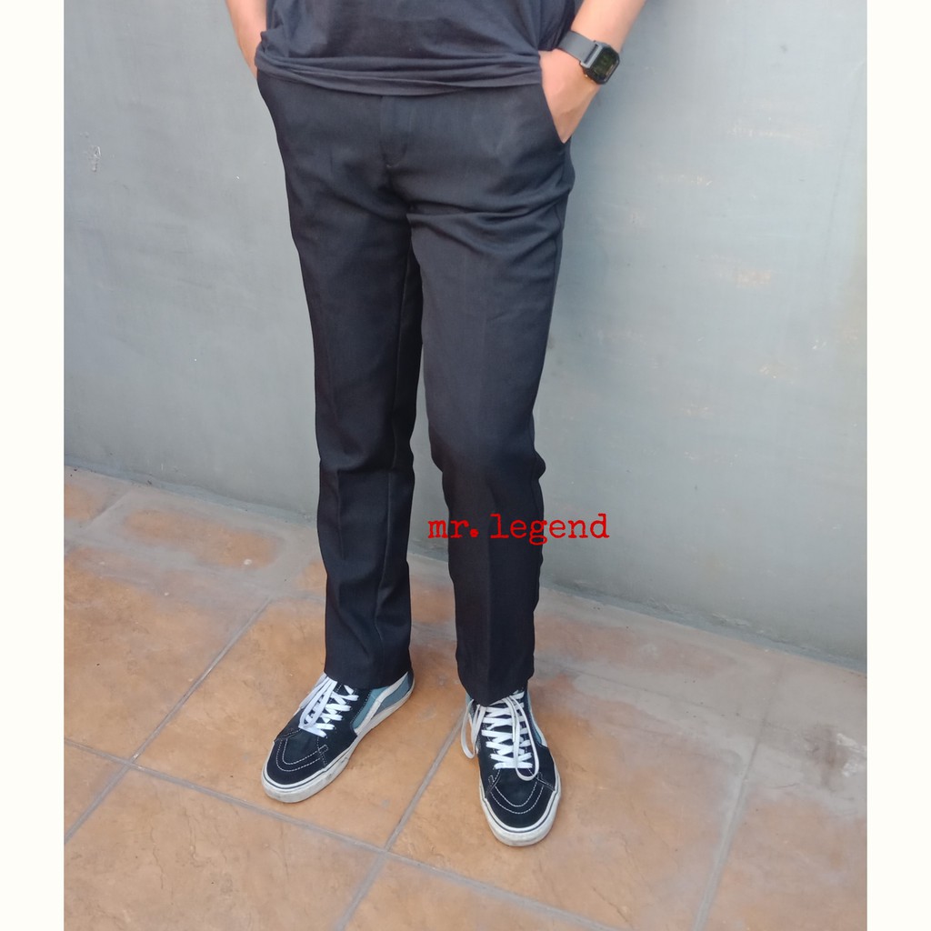 Mr. Legend celana formal pria slimfit | celana kantor pria slimfit | celana kerja pria | celana bahan pria slimfit