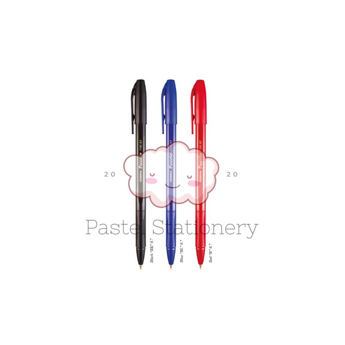

Pulpen Piccolo Semi Gel Ink Zebra 0.7mm - Pulpen Zebra Piccolo 0.7