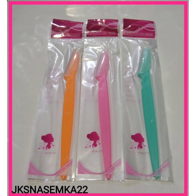 DEOSOFFICIAL- TINKLE EYEBROW RAZOR - PISAU CUKUR ALIS - ALAT PENCUKUR ALIS - PENGEROK ALIS