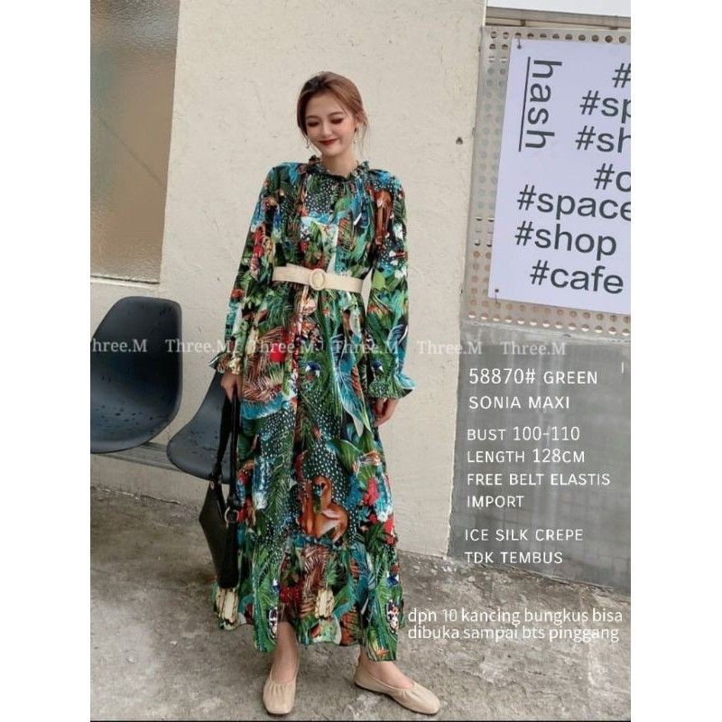 Sonia Maxi Dress Import 58870-4