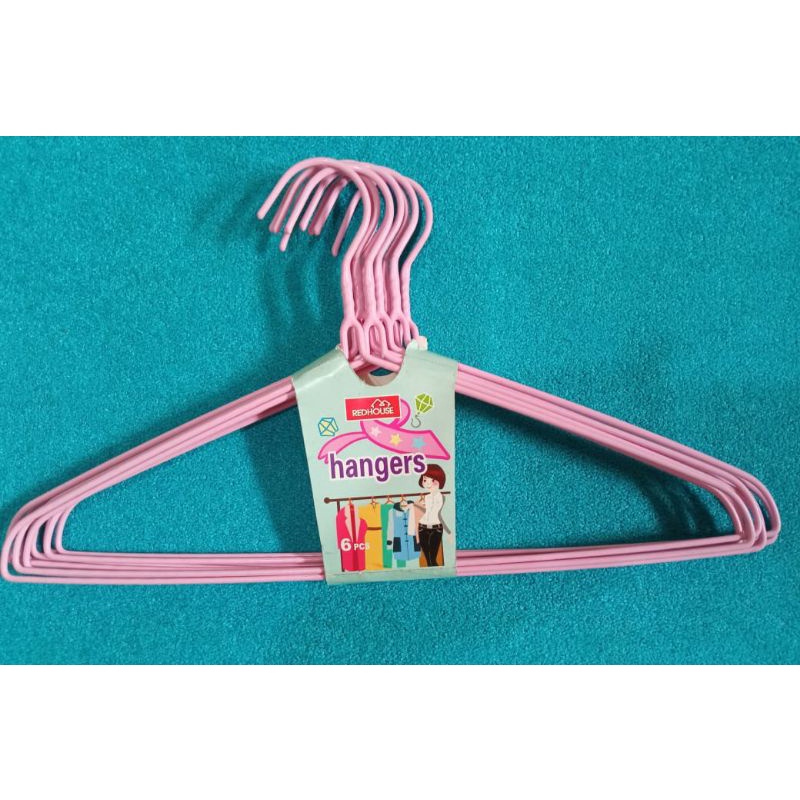 gantungan baju warna/ hanger kawat warna coating