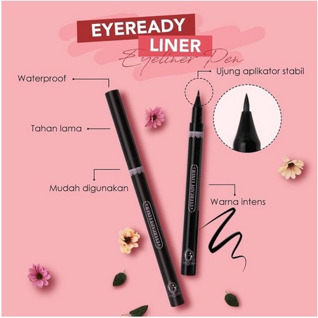 ❤ SHASYA ❤ MADAME GIE Eyeready Liner &amp; Eye Wing It Lady Liner 1g | eyeliner waterproof spidol Madamegie