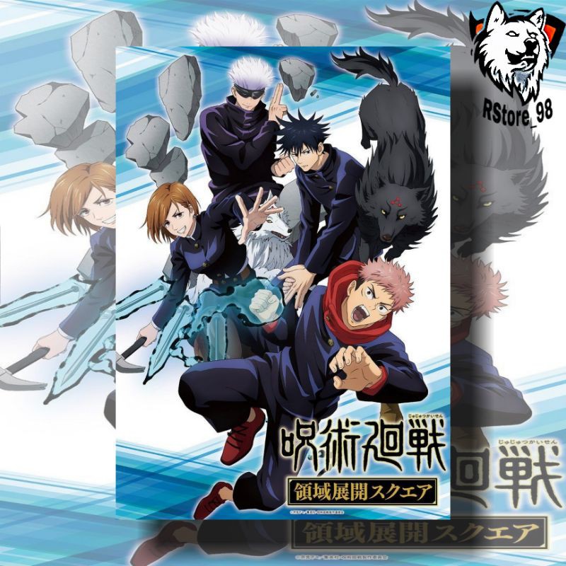 

[TERMURAH] Poster Anime keren JUJUTSU KAISEN A3 A4 A5