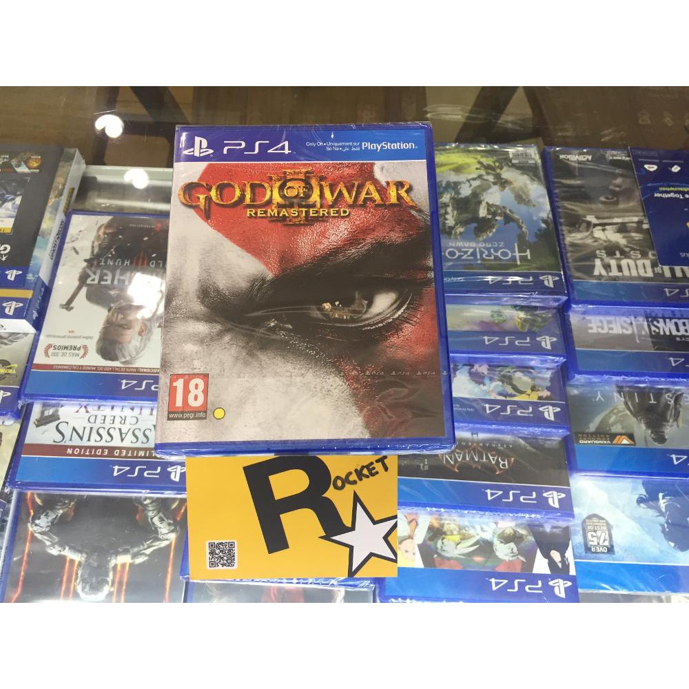 BD PS4 God Of War 3 Remastered Limited