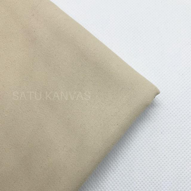 Kain AMERICAN DRILL SAVERO / bahan kain seragam-Cream