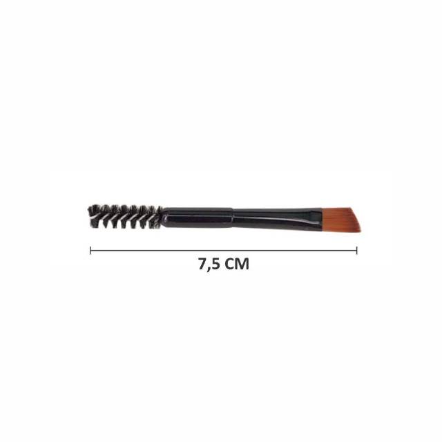 KUAS MINI 2in1 5.6cm - EYEBROW BRUSH