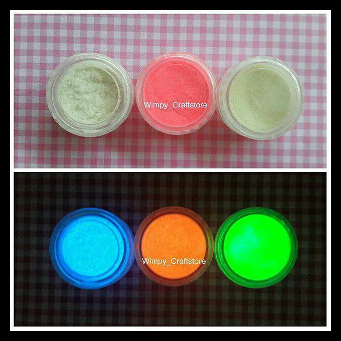 Termurah Bubuk Glow In The Dark Cat Glow In The Dark Paint Bubuk Fosfor Resin