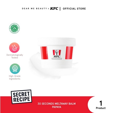 DEAR ME BEAUTY x KFC 30 Seconds Meltaway Balm Papaya 100ml