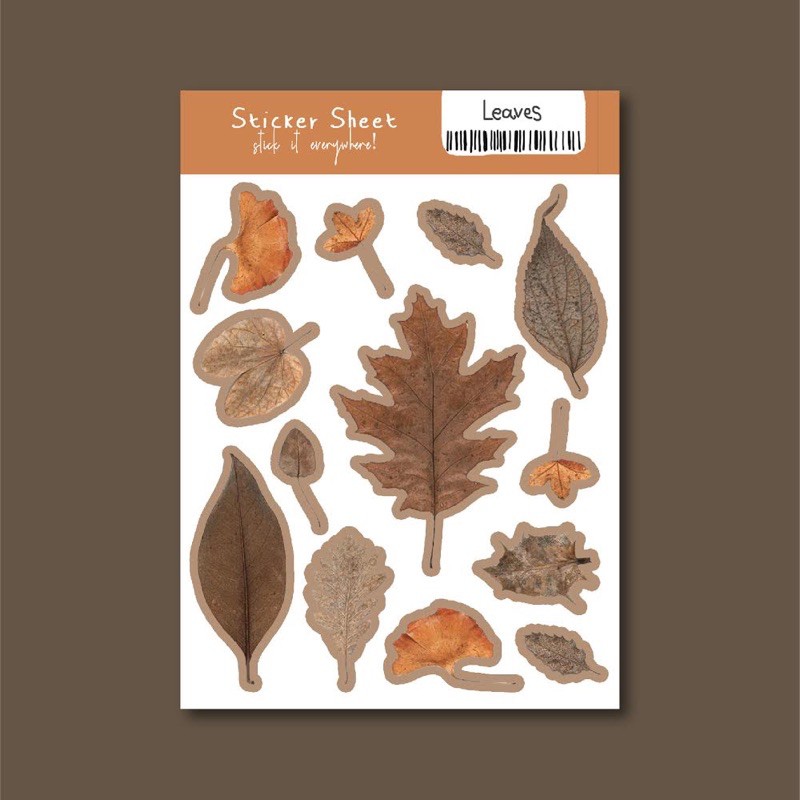 

Leaves Sticker Sheet