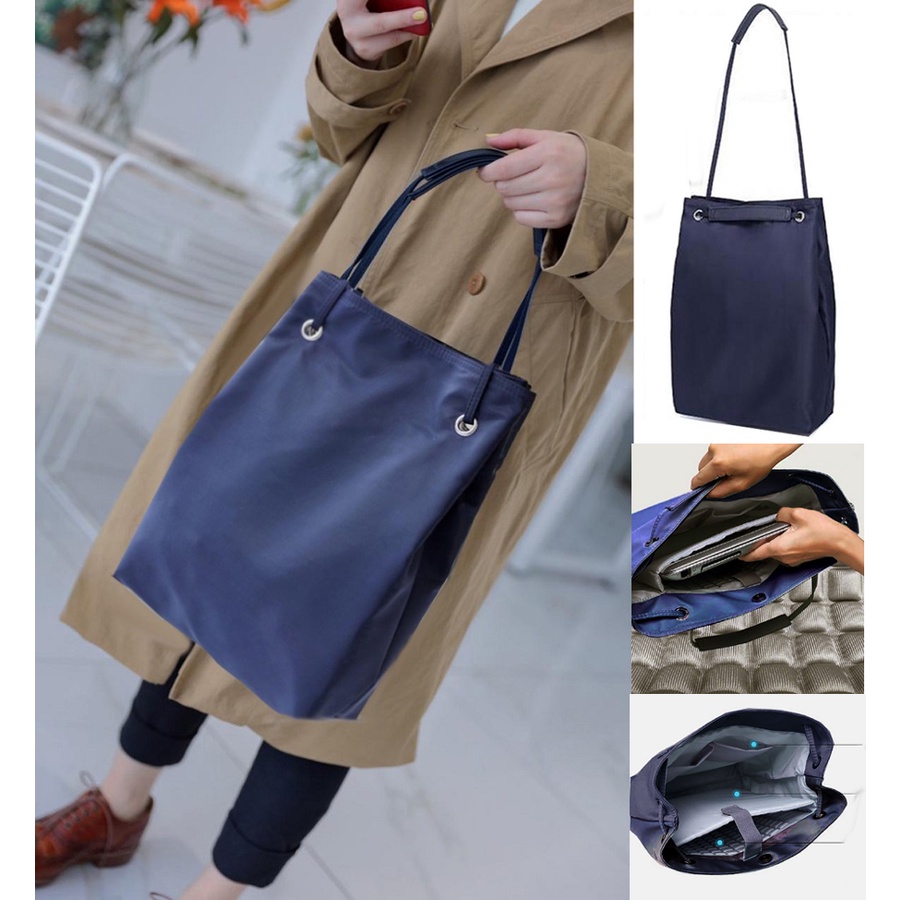 Tas Laptop Jinjing Ladies Handbag Shoulder Macbook 13 14 15 inch