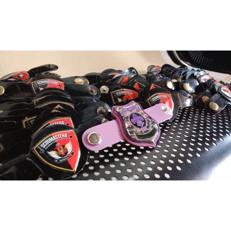 Kolong Ring Woggle Pramuka Custom Ambalan Pasukan