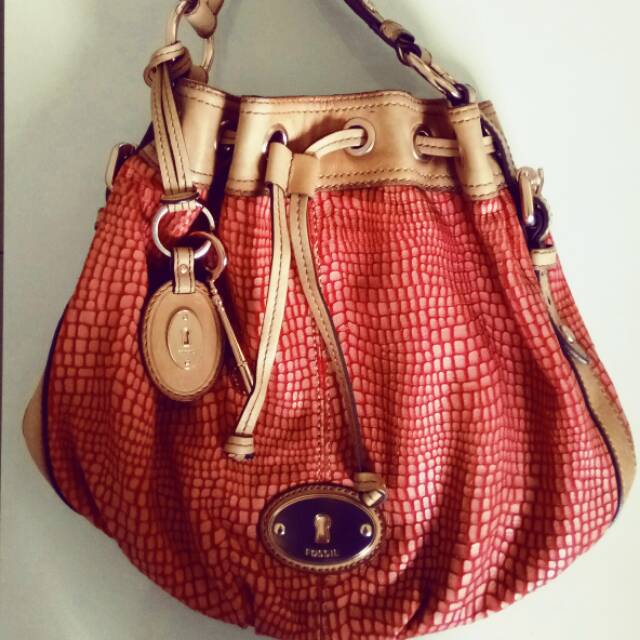 Fossil Maddox Drawstring Embossed