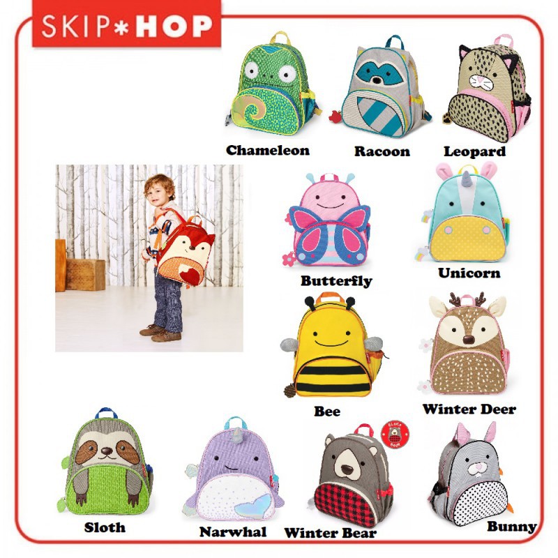Skip Hop Zoo Pack Tas Sekolah Anak Backpack