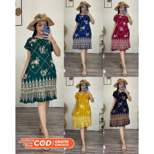 [Termurah]Home Dres - Daster Andin - Model terbaru - Best Seller