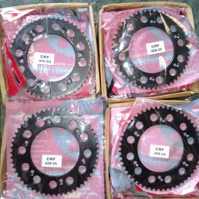 gir belakang klx 150 dtracker 150 crf 150 venzumi ukuran 48 49 50 51 52 53 54 54 55