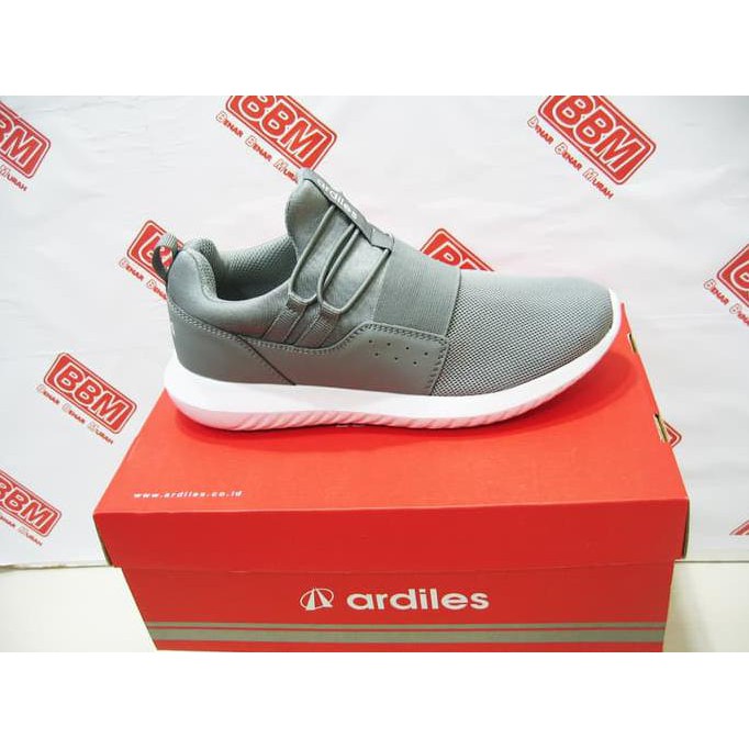 (Hanya Di Shopee) Ardiles Nami - Sepatu Wanita Sneaker- Abu Abu