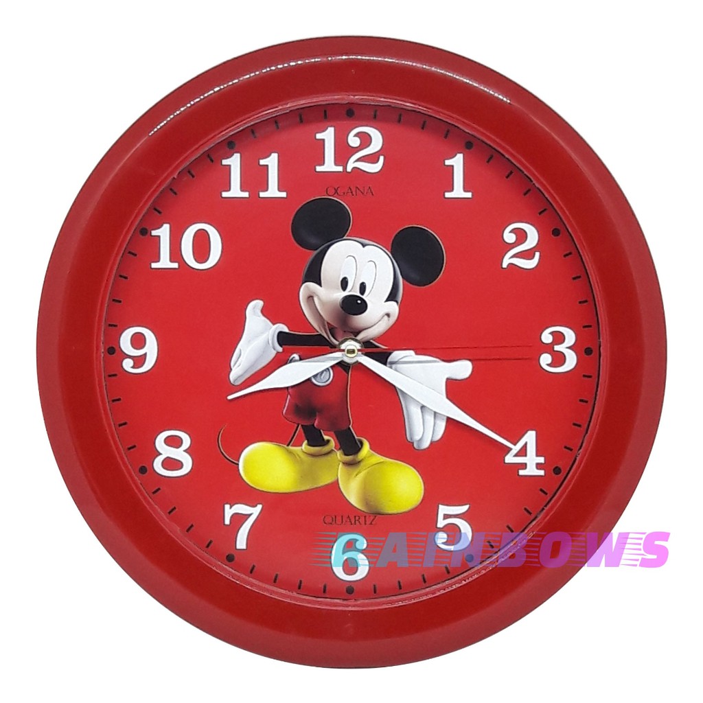 Jam Dinding Ogana (8888) - Mickey (Quartz)