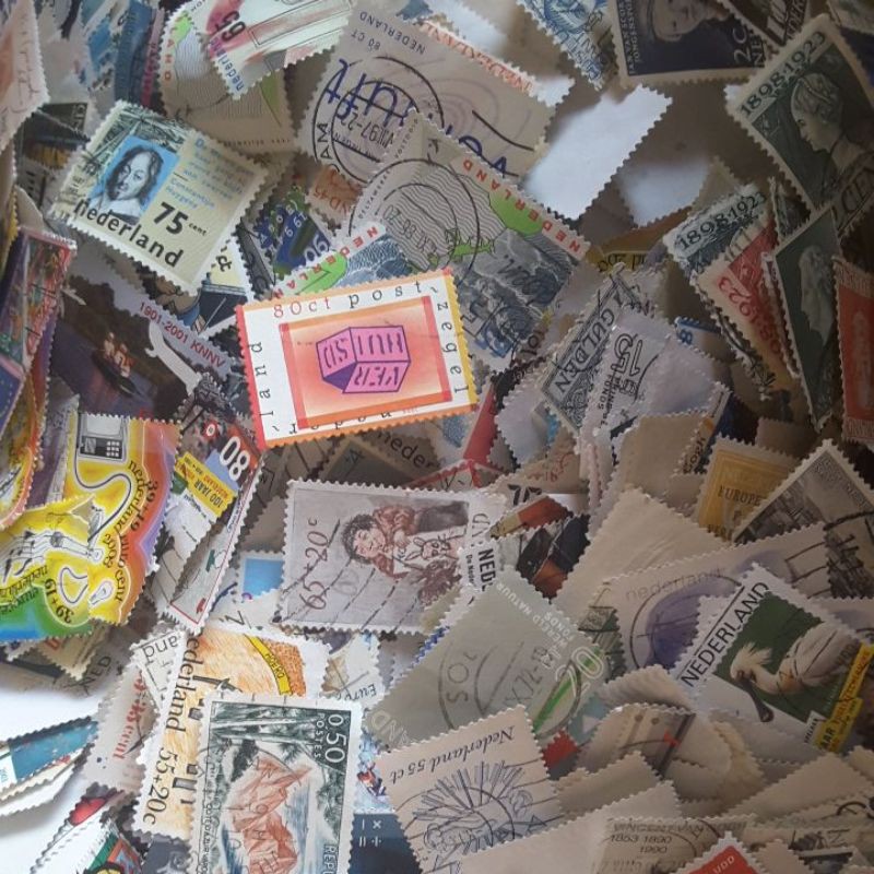 

Perangko Belanda kuno sampai baru campur 500 prangko